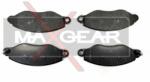 MAXGEAR set placute frana, frana disc MAXGEAR 19-0671 (19-0671)