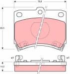 TRW set placute frana, frana disc TRW GDB773 (GDB773) - automobilus
