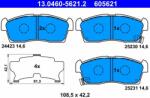 ATE set placute frana, frana disc ATE 13.0460-5621.2 (13.0460-5621.2)