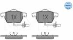 MEYLE set placute frana, frana disc MEYLE -ORIGINAL: True to OE. 025 230 1820/W (025 230 1820/W)