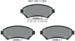 TEXTAR set placute frana, frana disc TEXTAR 2335801 (2335801)