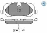 MEYLE set placute frana, frana disc MEYLE -PD: Advanced performance and design. 025 241 9217/PD (025 241 9217/PD)