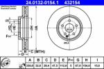 ATE Disc frana ATE 24.0132-0154.1 (24.0132-0154.1)