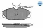 MEYLE set placute frana, frana disc MEYLE -ORIGINAL: True to OE. 025 216 7419/W (025 216 7419/W)