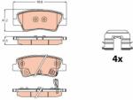 TRW set placute frana, frana disc TRW GDB2173 (GDB2173)