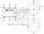 Febi Bilstein Filtru aer FEBI BILSTEIN 109102 (109102) - automobilus