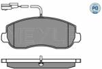 MEYLE set placute frana, frana disc MEYLE -PD: Advanced performance and design. 025 251 4718/PD (025 251 4718/PD)