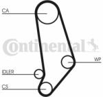 Continental Ctam Set curea de distributie CONTINENTAL CTAM CT539K1 (CT539K1) - automobilus