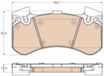 TRW set placute frana, frana disc TRW GDB1976 (GDB1976)