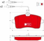 TRW set placute frana, frana disc TRW DTEC COTEC GDB1594DTE (GDB1594DTE)
