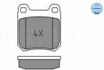 MEYLE set placute frana, frana disc MEYLE -ORIGINAL: True to OE. 025 210 5015 (025 210 5015)