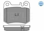 MEYLE set placute frana, frana disc MEYLE -ORIGINAL: True to OE. 025 231 5715 (025 231 5715)