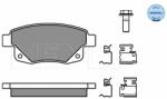 MEYLE set placute frana, frana disc MEYLE -ORIGINAL: True to OE. 025 244 8617/W (025 244 8617/W)