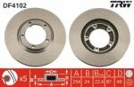 TRW Disc frana TRW DF4102 (DF4102) - automobilus