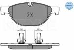 MEYLE set placute frana, frana disc MEYLE -ORIGINAL: True to OE. 025 238 9518 (025 238 9518)
