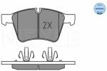 MEYLE set placute frana, frana disc MEYLE -ORIGINAL: True to OE. 025 241 5120 (025 241 5120)