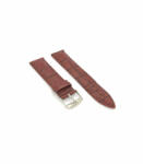  Curea piele maro castaniu model crocodil QR 20mm - 4240820 - cureaceas