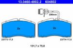 ATE set placute frana, frana disc ATE 13.0460-4802.2 (13.0460-4802.2)