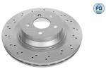 MEYLE Disc frana MEYLE -PD: Advanced performance and design. 015 523 0017/PD (015 523 0017/PD)