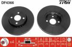 TRW Disc frana TRW DF4366 - automobilus