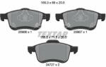TEXTAR set placute frana, frana disc TEXTAR Q+ 2590601 (2590601)