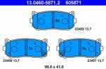 ATE set placute frana, frana disc ATE 13.0460-5871.2 (13.0460-5871.2)