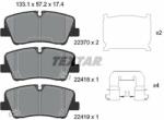 TEXTAR set placute frana, frana disc TEXTAR Q+ 2241801 (2241801)