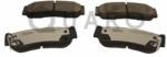 QUARO set placute frana, frana disc QUARO SILVER CERAMIC QP0727C (QP0727C)
