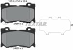 TEXTAR set placute frana, frana disc TEXTAR 2499401 (2499401)