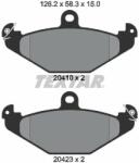 TEXTAR set placute frana, frana disc TEXTAR 2041001 (2041001)