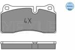MEYLE set placute frana, frana disc MEYLE -ORIGINAL: True to OE. 025 242 6118 (025 242 6118)