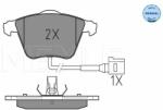 MEYLE set placute frana, frana disc MEYLE -ORIGINAL: True to OE. 025 238 0120/W (025 238 0120/W)