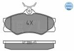 MEYLE set placute frana, frana disc MEYLE -ORIGINAL: True to OE. 025 209 7919 (025 209 7919)