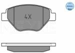 MEYLE set placute frana, frana disc MEYLE -ORIGINAL: True to OE. 025 239 3418 (025 239 3418)