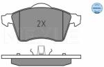 MEYLE set placute frana, frana disc MEYLE -ORIGINAL: True to OE. 025 218 8319 (025 218 8319)
