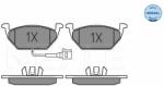 MEYLE set placute frana, frana disc MEYLE -ORIGINAL: True to OE. 025 231 3119/W (025 231 3119/W)