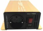 solartronics Инвертор np 12v 300 w usb 2.1a Пълна синусоида - златна серия (0212031ge)
