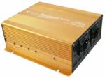 solartronics Инвертор 12V 1500 Watt Power USB 2.1A Пълна Синусоида - златна серия (0212151GE)