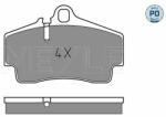 MEYLE set placute frana, frana disc MEYLE -PD: Advanced performance and design. 025 217 9216/PD (025 217 9216/PD)