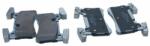 QUARO set placute frana, frana disc QUARO QP2671 (QP2671)
