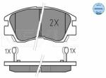 MEYLE set placute frana, frana disc MEYLE -ORIGINAL: True to OE. 025 213 7316/W (025 213 7316/W)