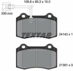 TEXTAR set placute frana, frana disc TEXTAR Q+ 2414301 (2414301)