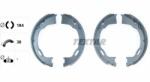 TEXTAR Set saboti frana, frana de mana TEXTAR 91071500 (91071500)