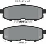 TEXTAR set placute frana, frana disc TEXTAR 2421501 (2421501)