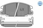 MEYLE set placute frana, frana disc MEYLE -ORIGINAL: True to OE. 025 215 4316/W (025 215 4316/W)