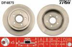 TRW Disc frana TRW DF4875 (DF4875) - automobilus