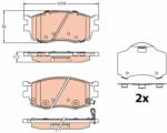 TRW set placute frana, frana disc TRW GDB3226 (GDB3226)
