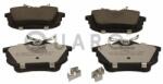 QUARO set placute frana, frana disc QUARO SILVER CERAMIC QP0027C (QP0027C)