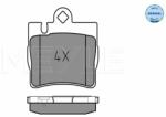 MEYLE set placute frana, frana disc MEYLE -ORIGINAL: True to OE. 025 230 7815 (025 230 7815)