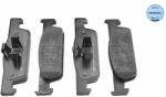 MEYLE set placute frana, frana disc MEYLE -ORIGINAL: True to OE. 025 257 0217 (025 257 0217)